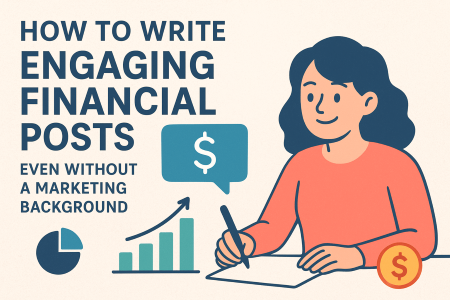 How to Write Engaging Financial Posts: Even Without a Marketing Background